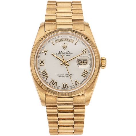 rolex day date oro peso